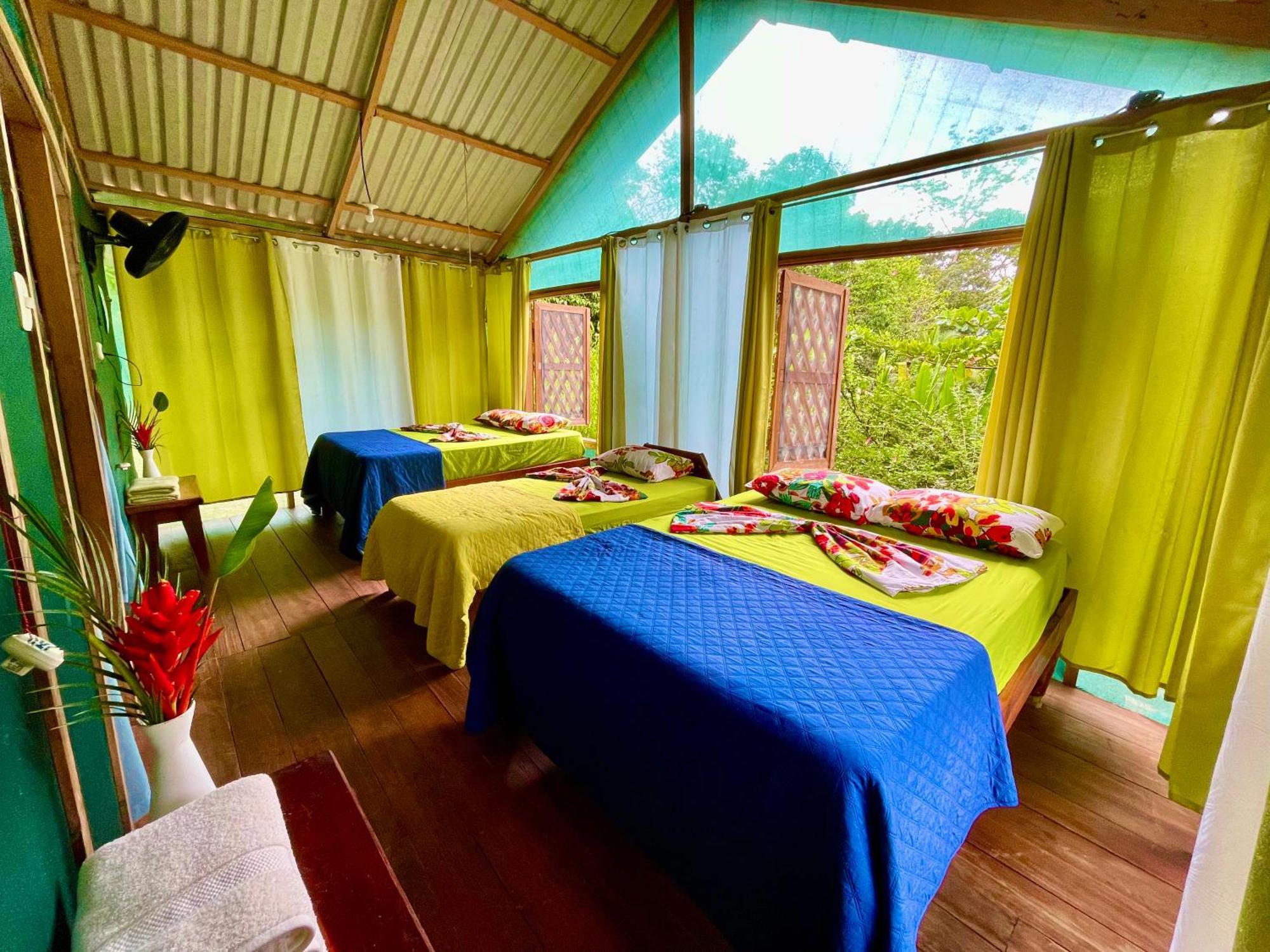 Alouatta Lodge And Canopy Cahuita Bagian luar foto