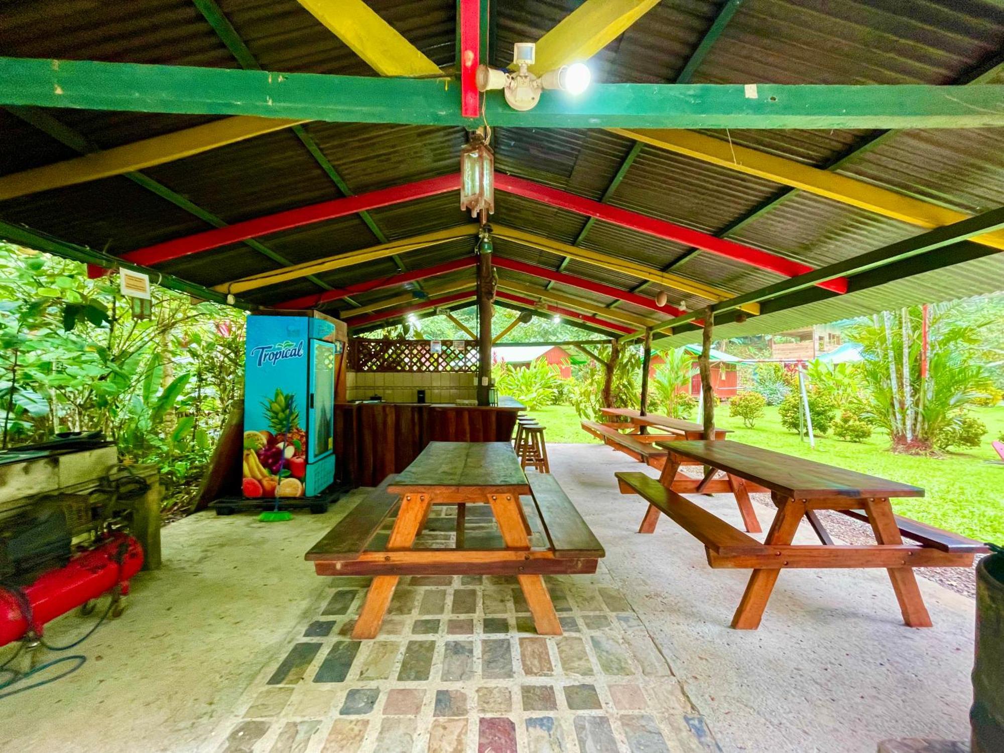 Alouatta Lodge And Canopy Cahuita Bagian luar foto